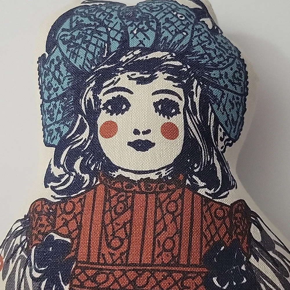 NWOT Thomas Paul Vintage Style Doll Pillow
